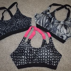 Lot of 3 Victoria's Secret Sport Bras, Size 34B